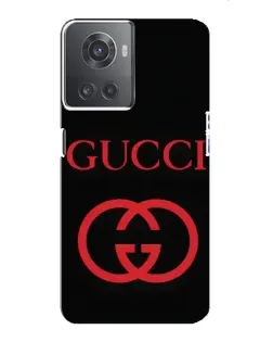 Чохол для OnePlus ACE (10R) з картинкою «Gucci — червоний логотип» Чохол для OnePlus ACE (10R) з картинкою «Gucci — червоний логотип»