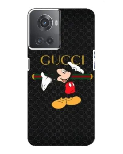Чехол для OnePlus ACE (10R) с картинкой «Микки Маус Gucci» Чехол для OnePlus ACE (10R) с картинкой «Микки Маус Gucci»