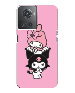 Чехол для OnePlus ACE (10R) с картинкой «My Melody и Kuromi»