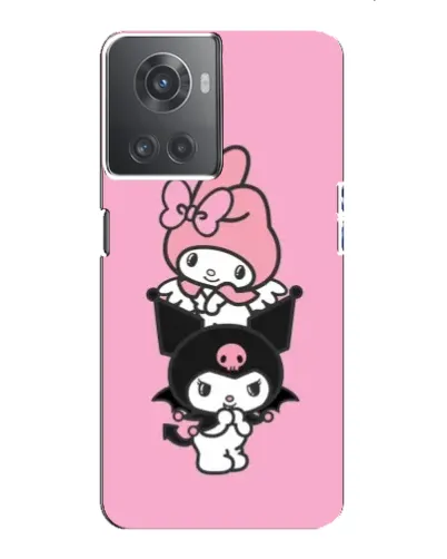 Чехол для OnePlus ACE (10R) с картинкой «My Melody и Kuromi»