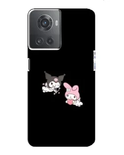Чехол для OnePlus ACE (10R) с картинкой «My Melody и Kuromi»