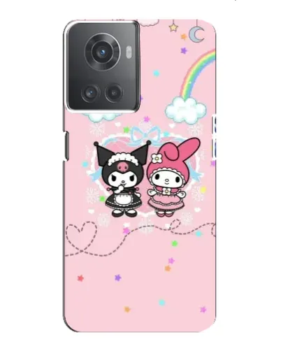 Чехол для OnePlus ACE (10R) с картинкой «My Melody и Kuromi»