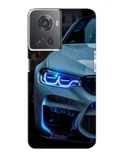 Чохол для OnePlus ACE (10R) з картинкою «Погляд BMW з синіми фарами» Чохол для OnePlus ACE (10R) з картинкою «Погляд BMW з синіми фарами»