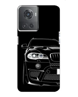 Чохол для OnePlus ACE (10R) з картинкою «Темний силует BMW»