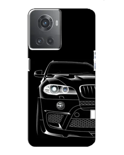 Чехол для OnePlus ACE (10R) с картинкой «Темный силуэт BMW»