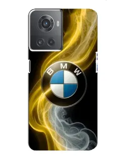 Чохол для OnePlus ACE (10R) з картинкою «Золотистий дим BMW»