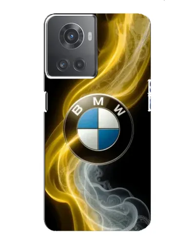 Чехол для OnePlus ACE (10R) с картинкой «Золотистый дым BMW»