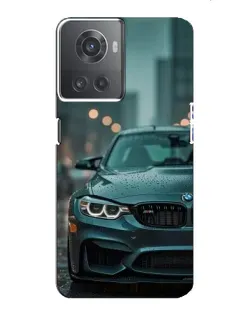 Чохол для OnePlus ACE (10R) з картинкою «BMW у вогнях міста»