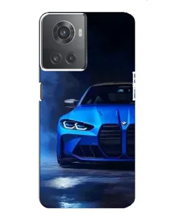 Чохол для OnePlus ACE (10R) з картинкою «Блакитна BMW M4»