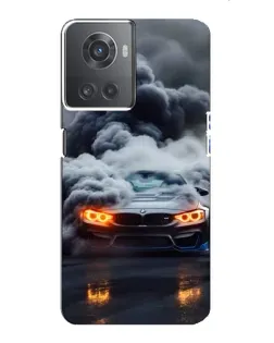 Чохол для OnePlus ACE (10R) з картинкою «BMW у диму»