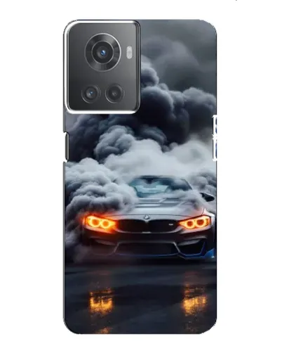 Чехол для OnePlus ACE (10R) с картинкой «BMW в дыму»