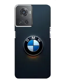 Чохол для OnePlus ACE (10R) з картинкою «Логотип BMW — мінімалізм»