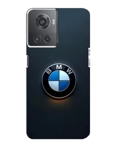 Чехол для OnePlus ACE (10R) с картинкой «Логотип BMW — минимализм»