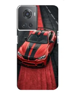 Чохол для OnePlus ACE (10R) з картинкою «BMW на червоній доріжці»