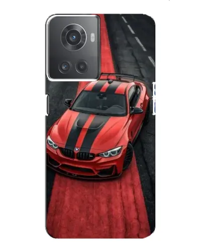 Чехол для OnePlus ACE (10R) с картинкой «BMW на красной дорожке»