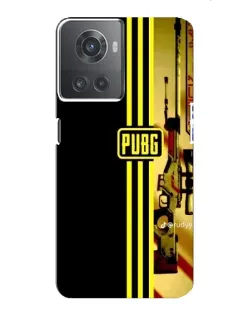 Чехол для OnePlus ACE (10R) с картинкой «PUBG — камуфляжный шлем»