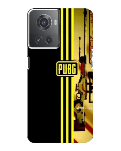 Чехол для OnePlus ACE (10R) с картинкой «PUBG — камуфляжный шлем»