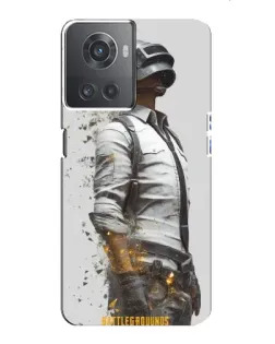 Чехол для OnePlus ACE (10R) с картинкой «PUBG — боец в пыли»