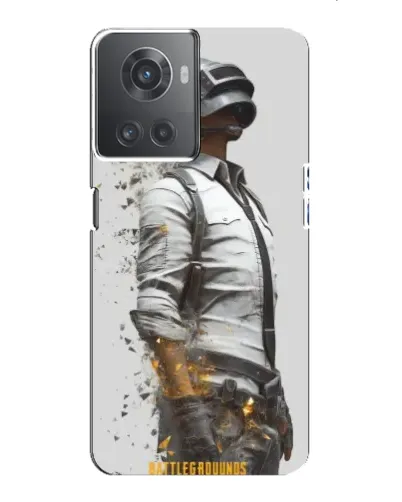 Чехол для OnePlus ACE (10R) с картинкой «PUBG — боец в пыли»