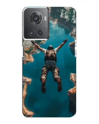Чехол для OnePlus ACE (10R) с картинкой «PUBG — свободное падение»