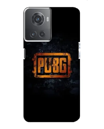 Чехол для OnePlus ACE (10R) с картинкой «PUBG — золотой логотип»
