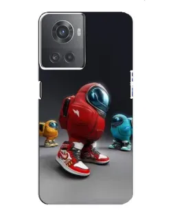 Чехол для OnePlus ACE (10R) с картинкой «Among Us — 3D стиль»