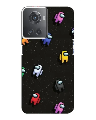 Чехол для OnePlus ACE (10R) с картинкой «Космический паттерн Among Us» Чехол для OnePlus ACE (10R) с картинкой «Космический паттерн Among Us»
