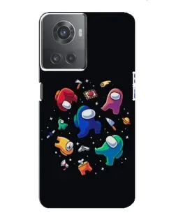 Чехол для OnePlus ACE (10R) с картинкой «Among Us космос»