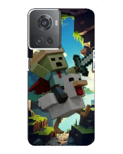 Чехол для OnePlus ACE (10R) с картинкой «Стив и гусь» Чехол для OnePlus ACE (10R) с картинкой «Стив и гусь»