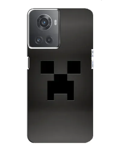 Чехол для OnePlus ACE (10R) с картинкой «Черный крипер градиент» Чехол для OnePlus ACE (10R) с картинкой «Черный крипер градиент»