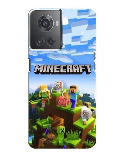 Чехол для OnePlus ACE (10R) с картинкой «Minecraft классический мир» Чехол для OnePlus ACE (10R) с картинкой «Minecraft классический мир»