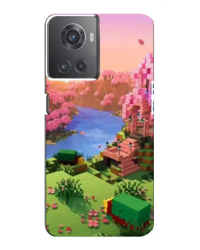 Чехол для OnePlus ACE (10R) с картинкой «Розовое дерево Minecraft» Чехол для OnePlus ACE (10R) с картинкой «Розовое дерево Minecraft»
