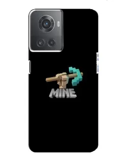 Чехол для OnePlus ACE (10R) с картинкой «Алмазная кирка»