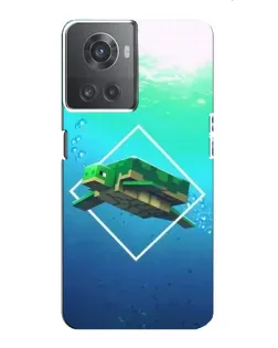 Чехол для OnePlus ACE (10R) с картинкой «Черепаха Minecraft» Чехол для OnePlus ACE (10R) с картинкой «Черепаха Minecraft»