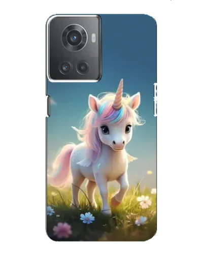 Чохол для OnePlus ACE (10R) з картинкою «Єдиноріг на галявині»