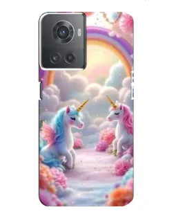 Чохол для OnePlus ACE (10R) з картинкою «Веселка і єдинороги» Чохол для OnePlus ACE (10R) з картинкою «Веселка і єдинороги»