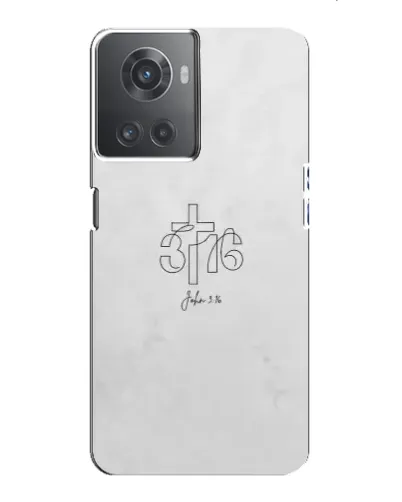 Чохол для OnePlus ACE (10R) з картинкою «Івана 3:16 Хрест» Чохол для OnePlus ACE (10R) з картинкою «Івана 3:16 Хрест»