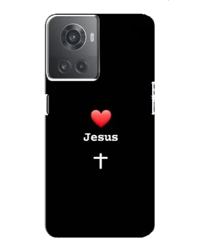 Чохол для OnePlus ACE (10R) з картинкою «Серце - Jesus» Чохол для OnePlus ACE (10R) з картинкою «Серце - Jesus»