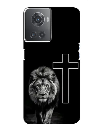 Чохол для OnePlus ACE (10R) з картинкою «Лев та Хрест» Чохол для OnePlus ACE (10R) з картинкою «Лев та Хрест»