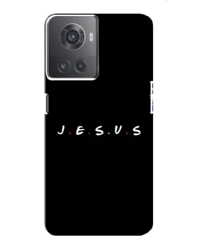 Чохол для OnePlus ACE (10R) з картинкою «Крапки віри J.E.S.U.S.» Чохол для OnePlus ACE (10R) з картинкою «Крапки віри J.E.S.U.S.»