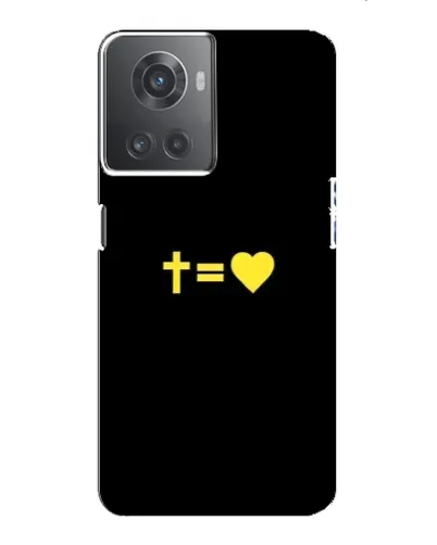 Чохол для OnePlus ACE (10R) з картинкою «Серце та Хрест» Чохол для OnePlus ACE (10R) з картинкою «Серце та Хрест»
