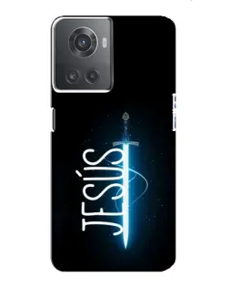 Чохол для OnePlus ACE (10R) з картинкою «Меч Духа Jesus»