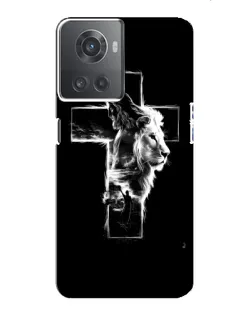 Чехол для OnePlus ACE (10R) с картинкой «Сияющий крест Jesus»