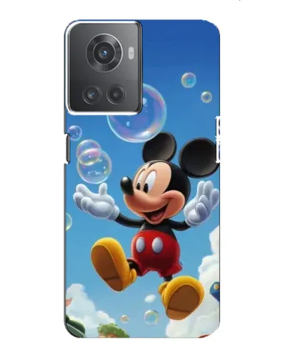Чохол для OnePlus ACE (10R) з картинкою «Mickey та мильні бульбашки»