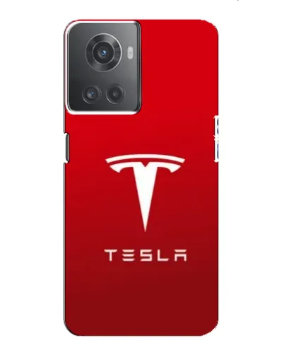Чехол для OnePlus ACE (10R) с картинкой «Tesla Red Classic»