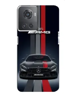 Чехол для OnePlus ACE (10R) с картинкой «Mercedes — белый карбон» Чехол для OnePlus ACE (10R) с картинкой «Mercedes — белый карбон»