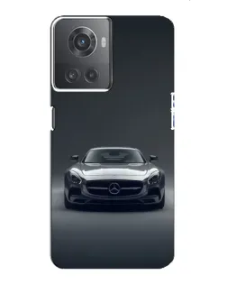Чехол для OnePlus ACE (10R) с картинкой «Mercedes на черном»