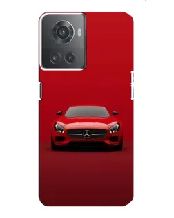 Чехол для OnePlus ACE (10R) с картинкой «Красный Mercedes AMG»