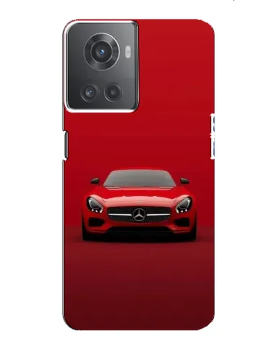 Чехол для OnePlus ACE (10R) с картинкой «Красный Mercedes AMG»