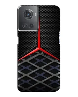 Чехол для OnePlus ACE (10R) с картинкой «Mercedes Carbon Grid»